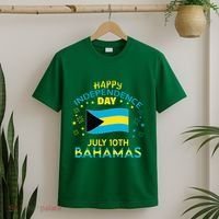 The Bahamas Independence Day Bahamian Pride The Bahamas Flag T-Shirt thumb 2