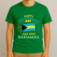 The Bahamas Independence Day Bahamian Pride The Bahamas Flag T-Shirt thumb 3