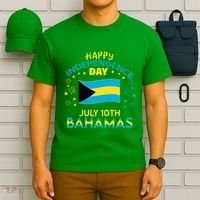 The Bahamas Independence Day Bahamian Pride The Bahamas Flag T-Shirt thumb 6