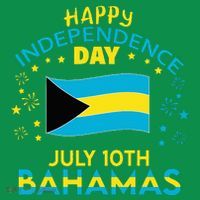 The Bahamas Independence Day Bahamian Pride The Bahamas Flag Baby Bodysuit thumb 2