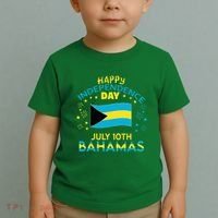 The Bahamas Independence Day Bahamian Pride The Bahamas Flag Toddler T-Shirt thumb 2