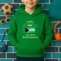The Bahamas Independence Day Bahamian Pride The Bahamas Flag Kids Hoodie thumb 2
