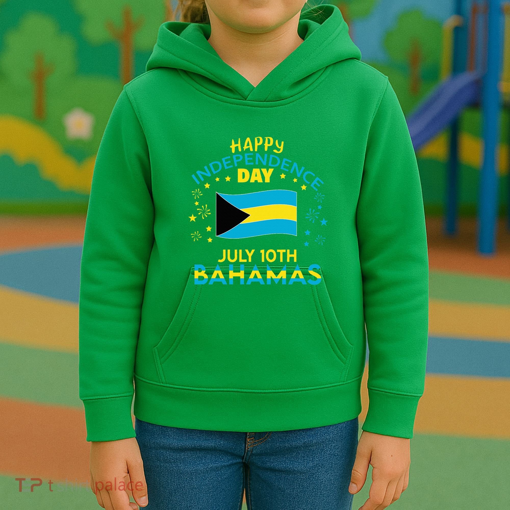 The Bahamas Independence Day Bahamian Pride The Bahamas Flag Kids Hoodie