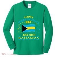 The Bahamas Independence Day Bahamian Pride The Bahamas Flag Kids Long Sleeve Shirt thumb 0