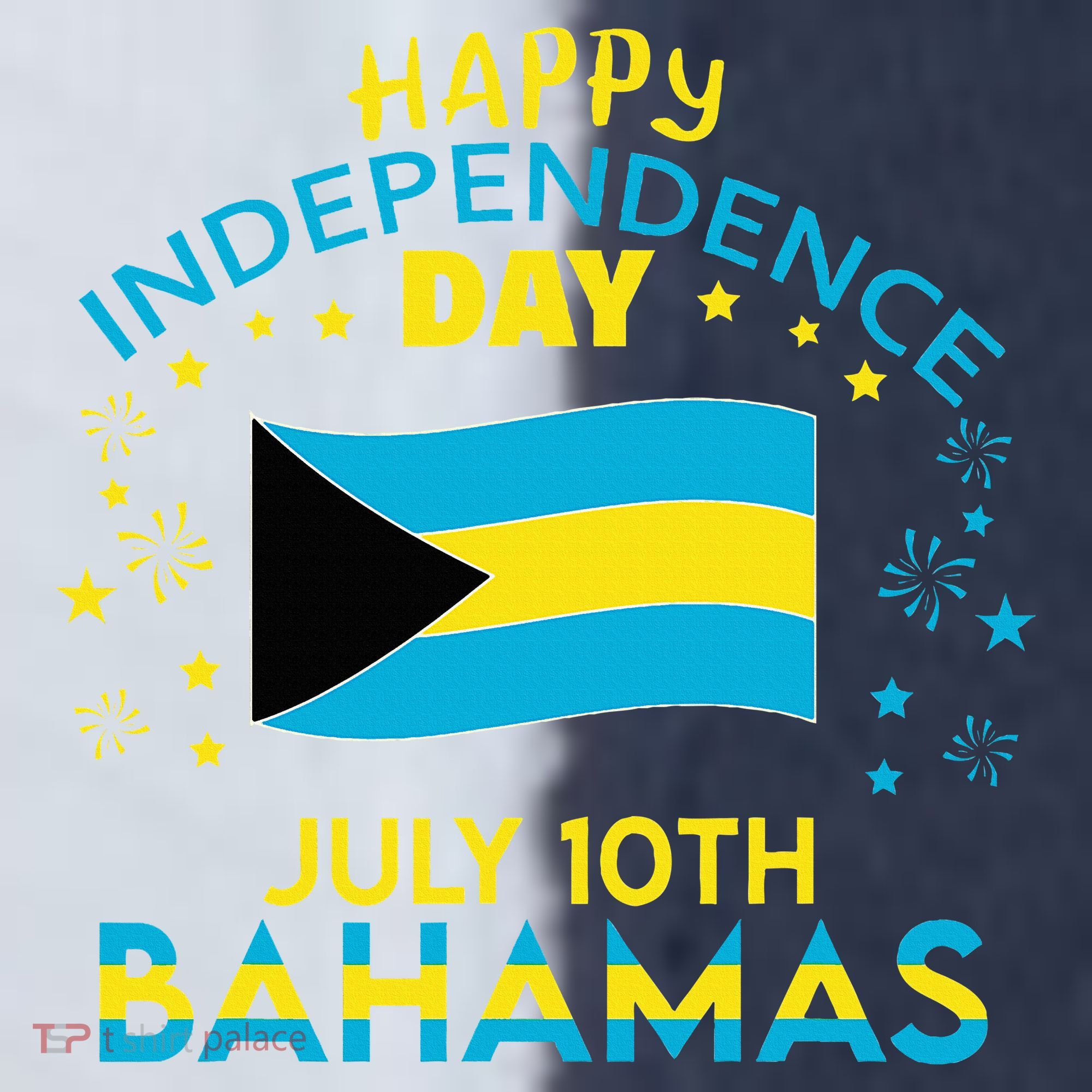 The Bahamas Independence Day Bahamian Pride The Bahamas Flag Sport-Tek Competitor United Soccer Jersey