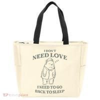 Teddy Bear I Don’T Need Love I Need To Go Back To Sleep Tote Bag thumb 0