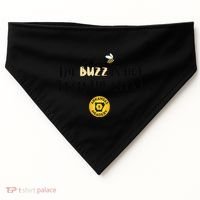 The Buzz Is Not From The Bees USA-Made Doggie Bandana thumb 0
