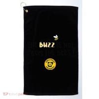 The Buzz Is Not From The Bees Golf Towel thumb 0