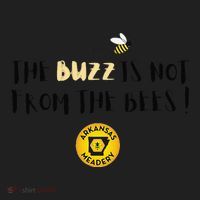 The Buzz Is Not From The Bees Golf Towel thumb 3