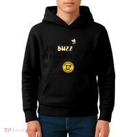 The Buzz Is Not From The Bees Kids Hoodie thumb 4