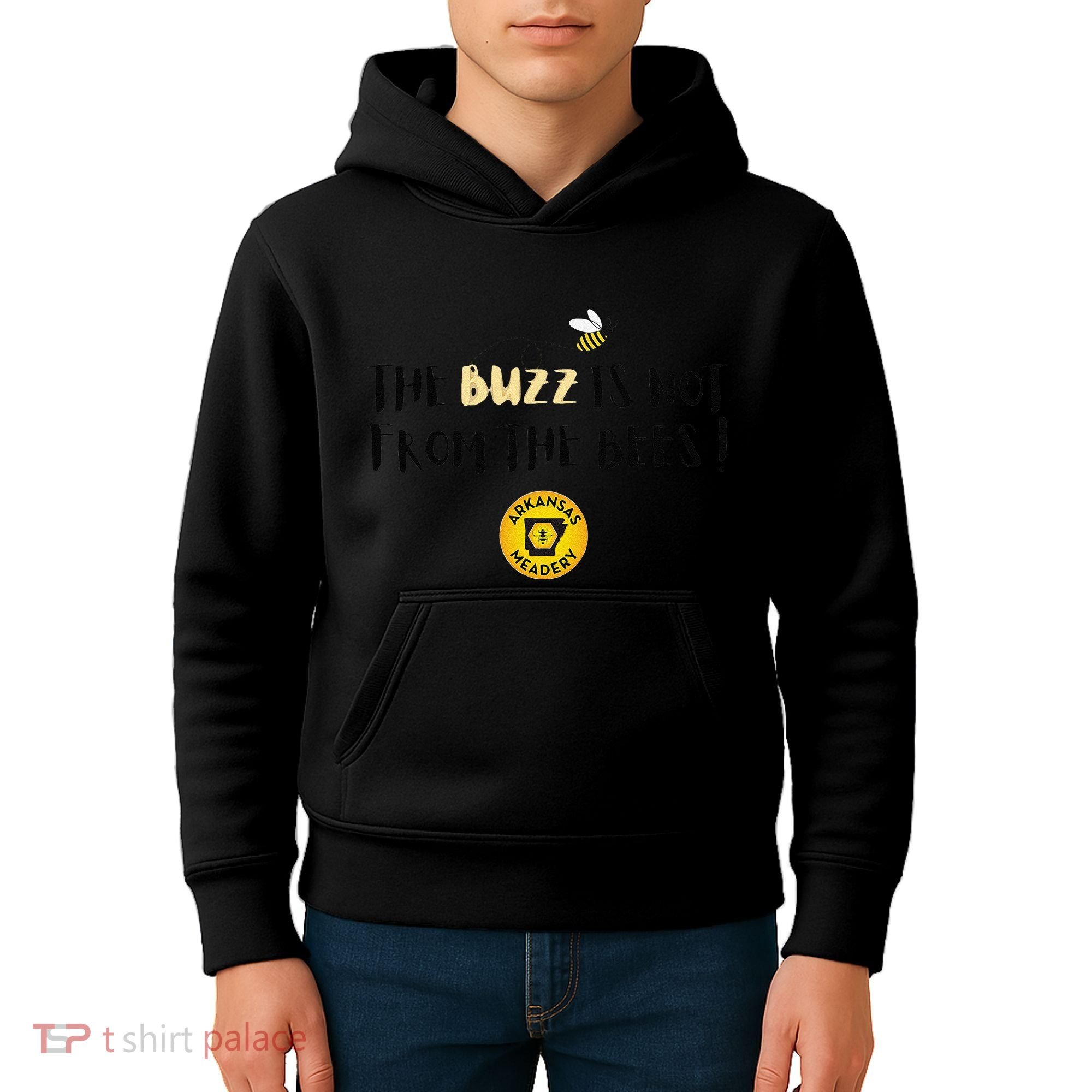 The Buzz Is Not From The Bees Kids Hoodie