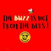 The Buzz Is Not From The Bees Santa Hat thumb 1