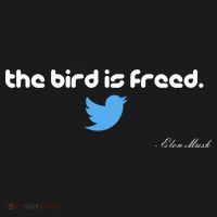 The Bird Is Freed Musk Quote Women's Hoodie thumb 2