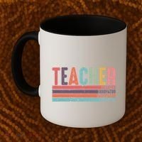 Teacher Believer Innovator Motivator Educator Teacher Life Back To School Coffee Mug thumb 2
