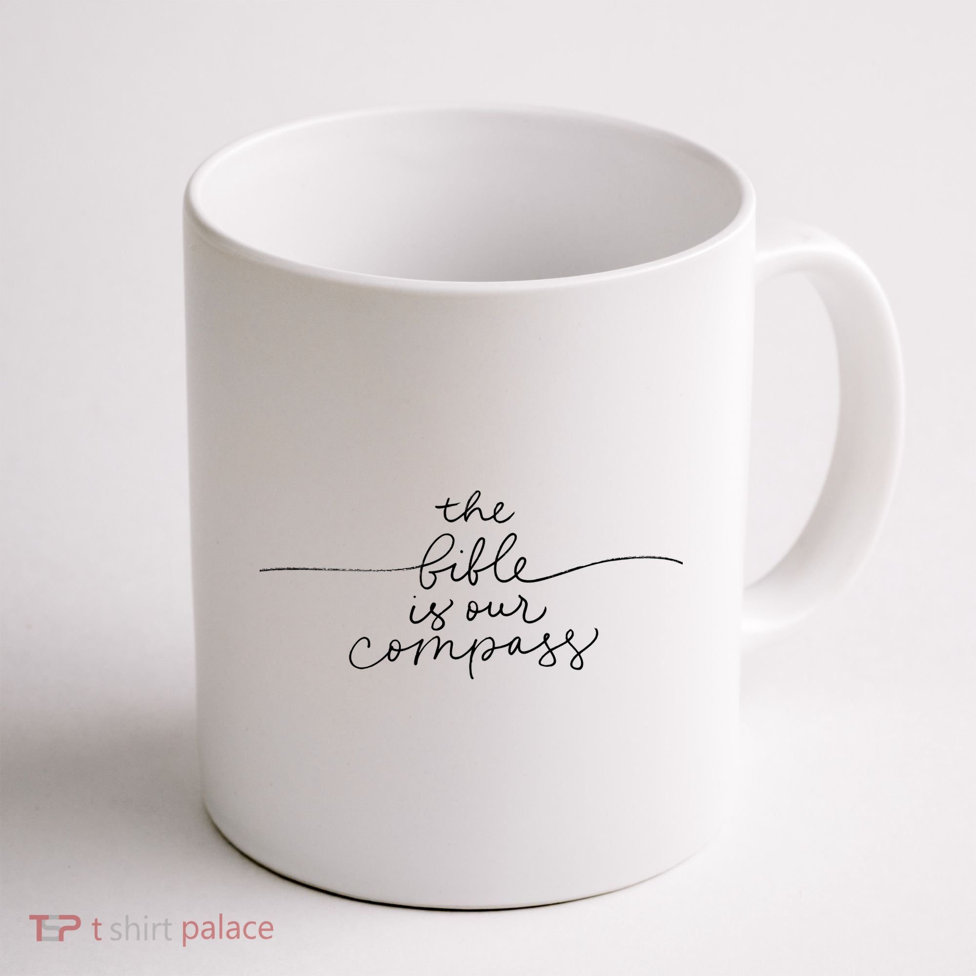 The Bible Is Our Compass Christianity Faith Coffee Mug