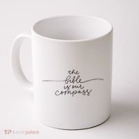 The Bible Is Our Compass Christianity Faith Coffee Mug thumb 0