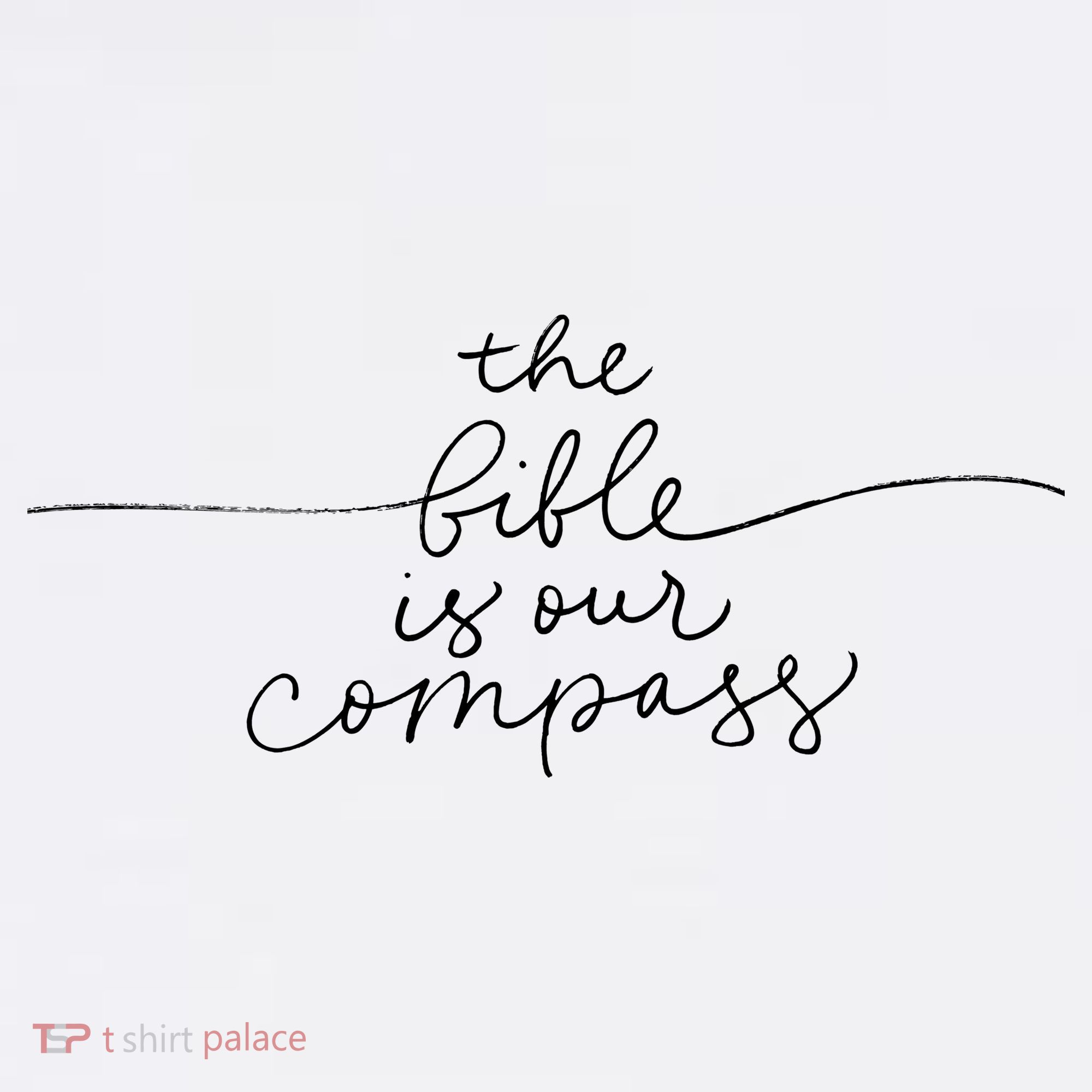 The Bible Is Our Compass Christianity Faith Women's Tank Top