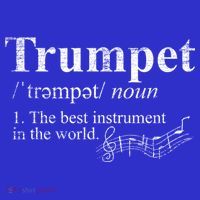 The Best Instrut In The World Definition Trumpet Gift Apron thumb 3