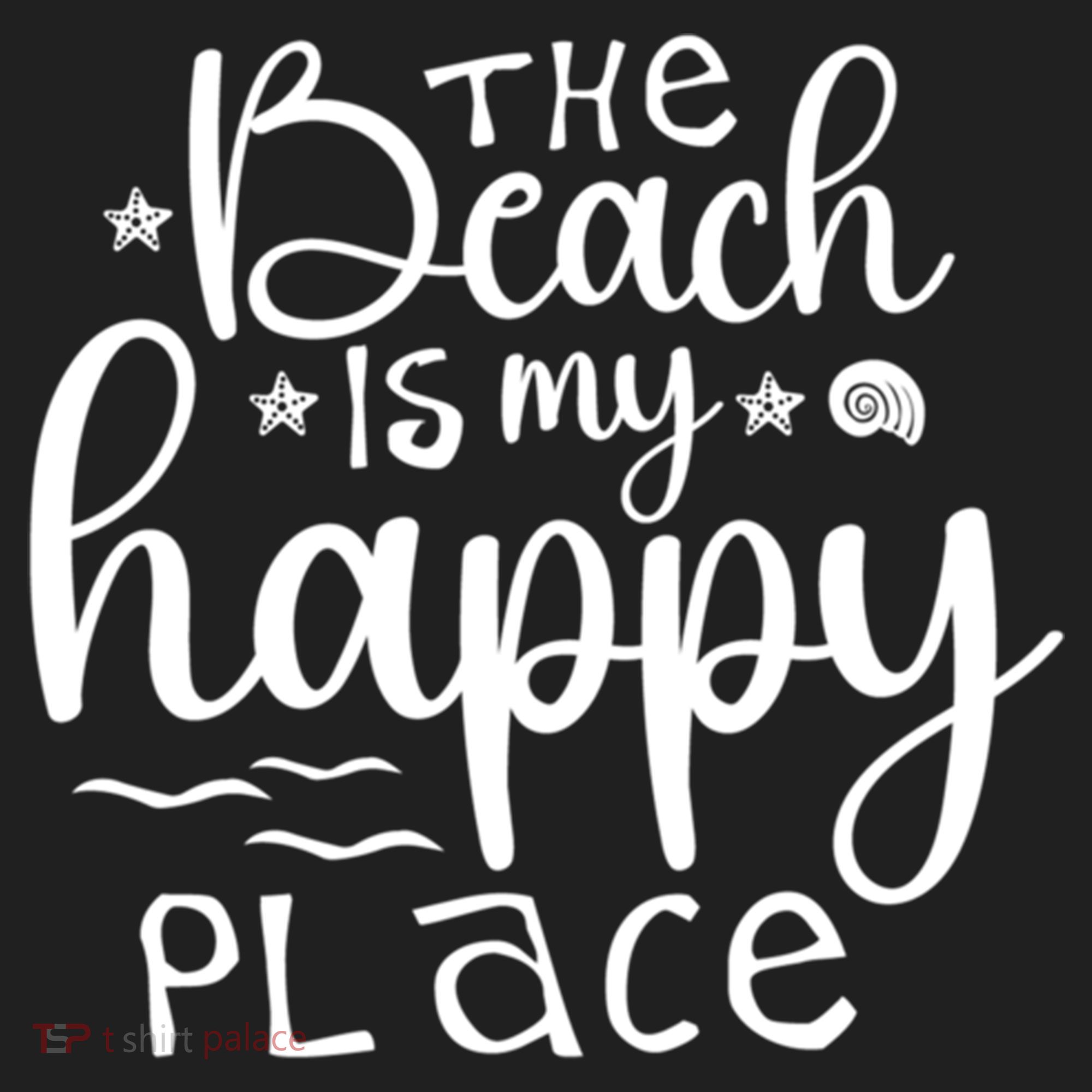 The Beach Is My Happy Place Great Gift Women's Sweatshirt