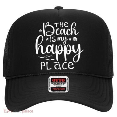 The Beach Is My Happy Place Great Gift Hat