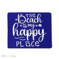 The Beach Is My Happy Place Great Gift Mousepad thumb 0