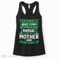 Traumatic Brain Injury Tbi Awareness Survivor Mom Women Girl Women's Tank Top thumb 0