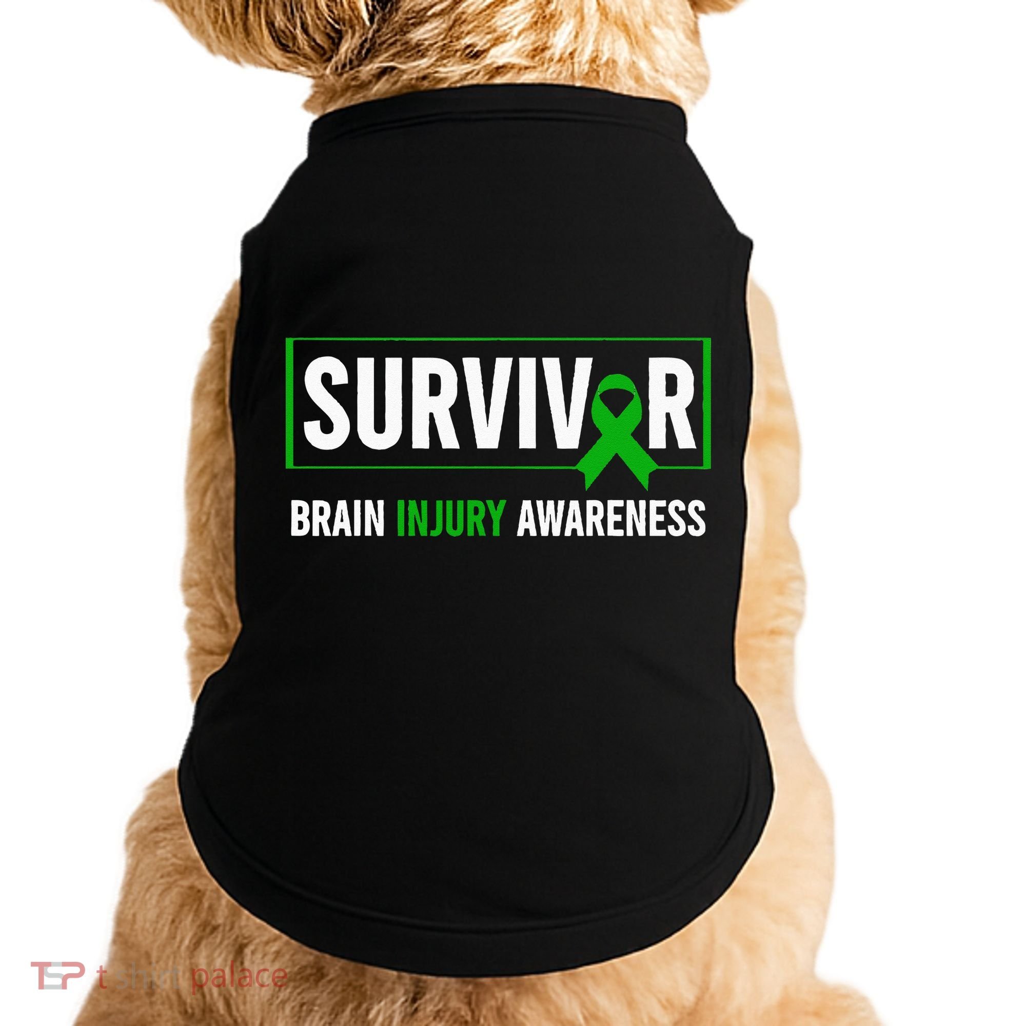 Traumatic Brain Injury Awareness Brain Injury Survivor Doggie Tank