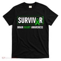 Traumatic Brain Injury Awareness Brain Injury Survivor T-Shirt thumb 0