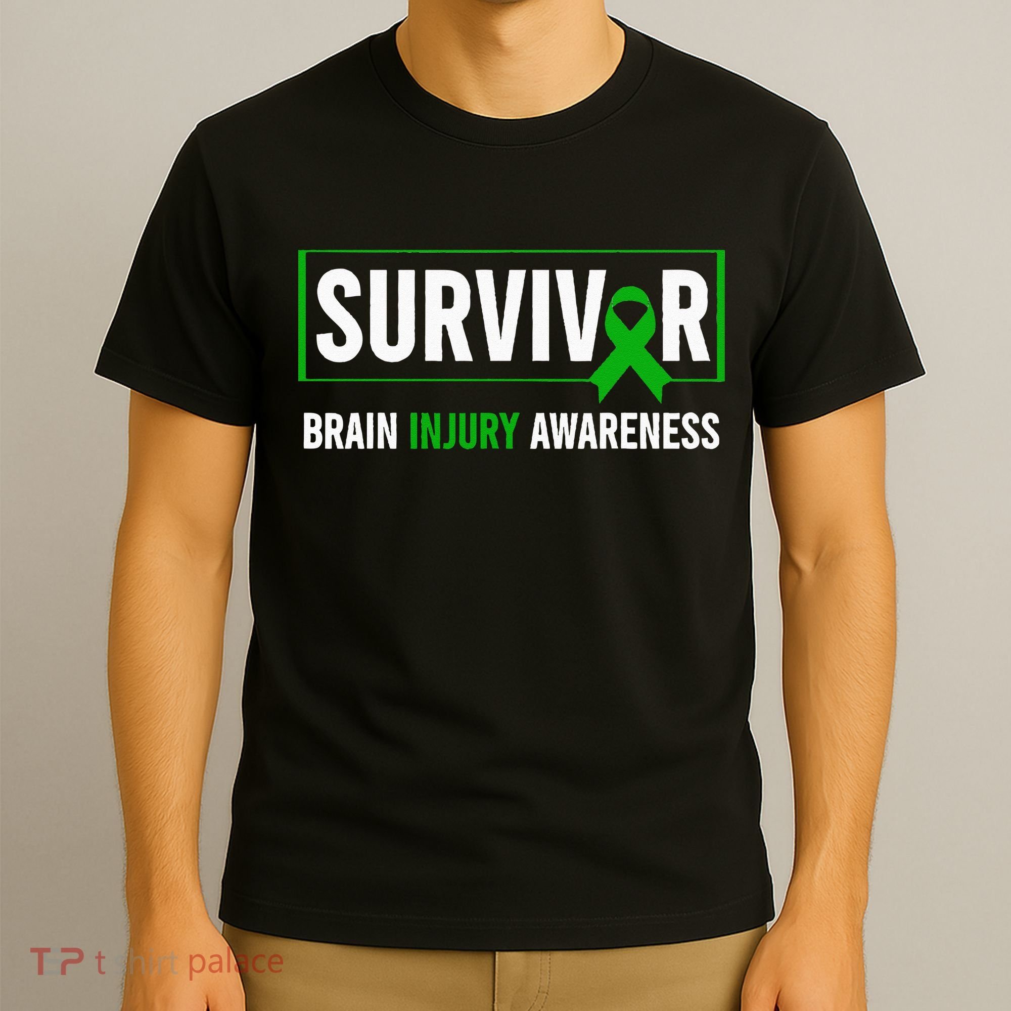 Traumatic Brain Injury Awareness Brain Injury Survivor T-Shirt
