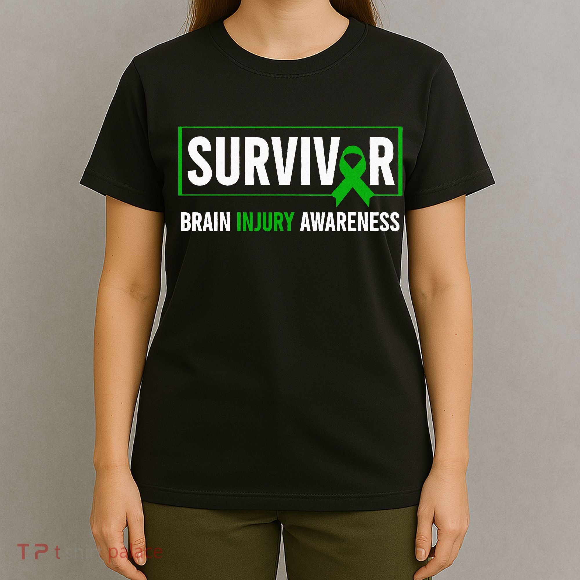 Traumatic Brain Injury Awareness Brain Injury Survivor T-Shirt