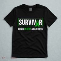 Traumatic Brain Injury Awareness Brain Injury Survivor T-Shirt thumb 5