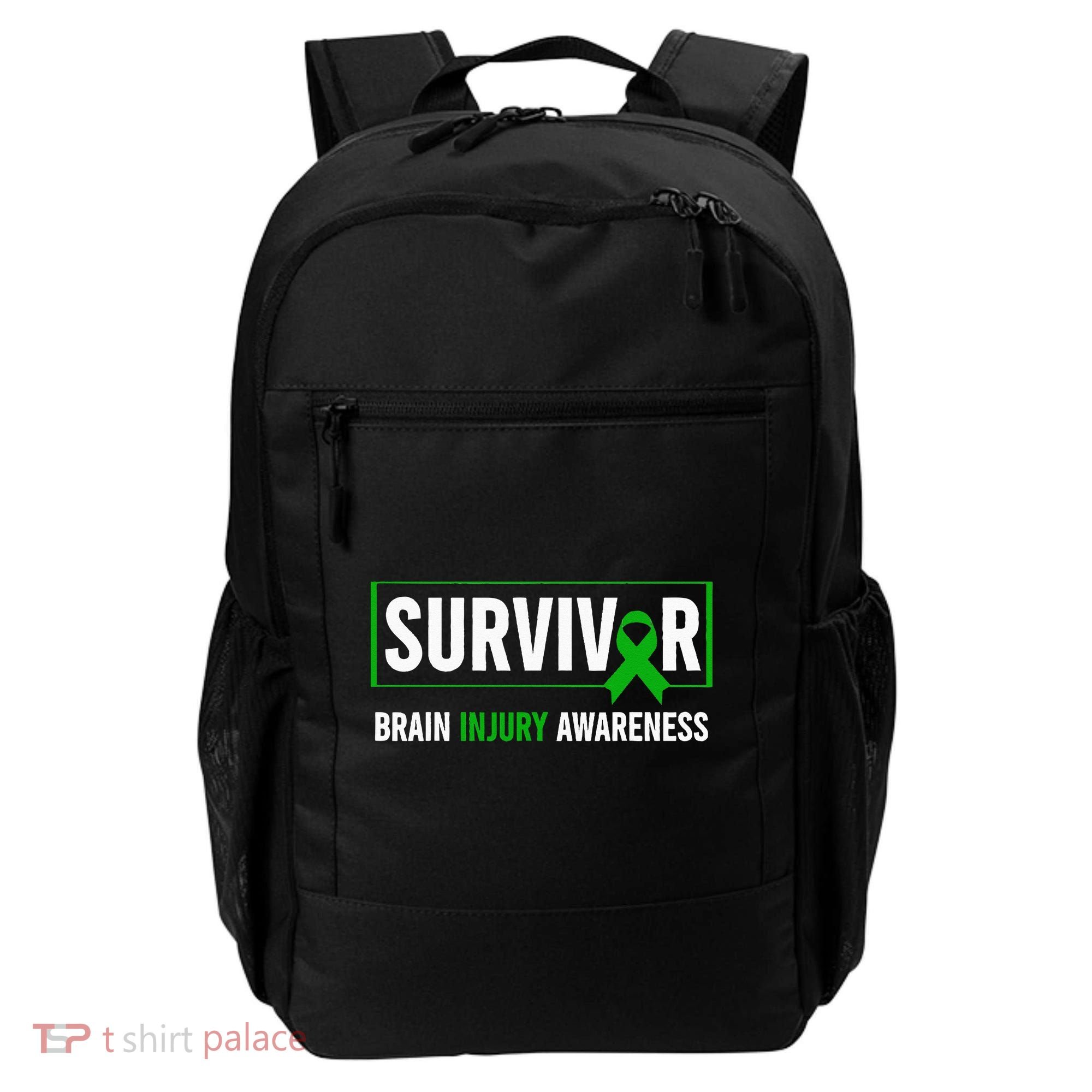 Traumatic Brain Injury Awareness Brain Injury Survivor Backpack