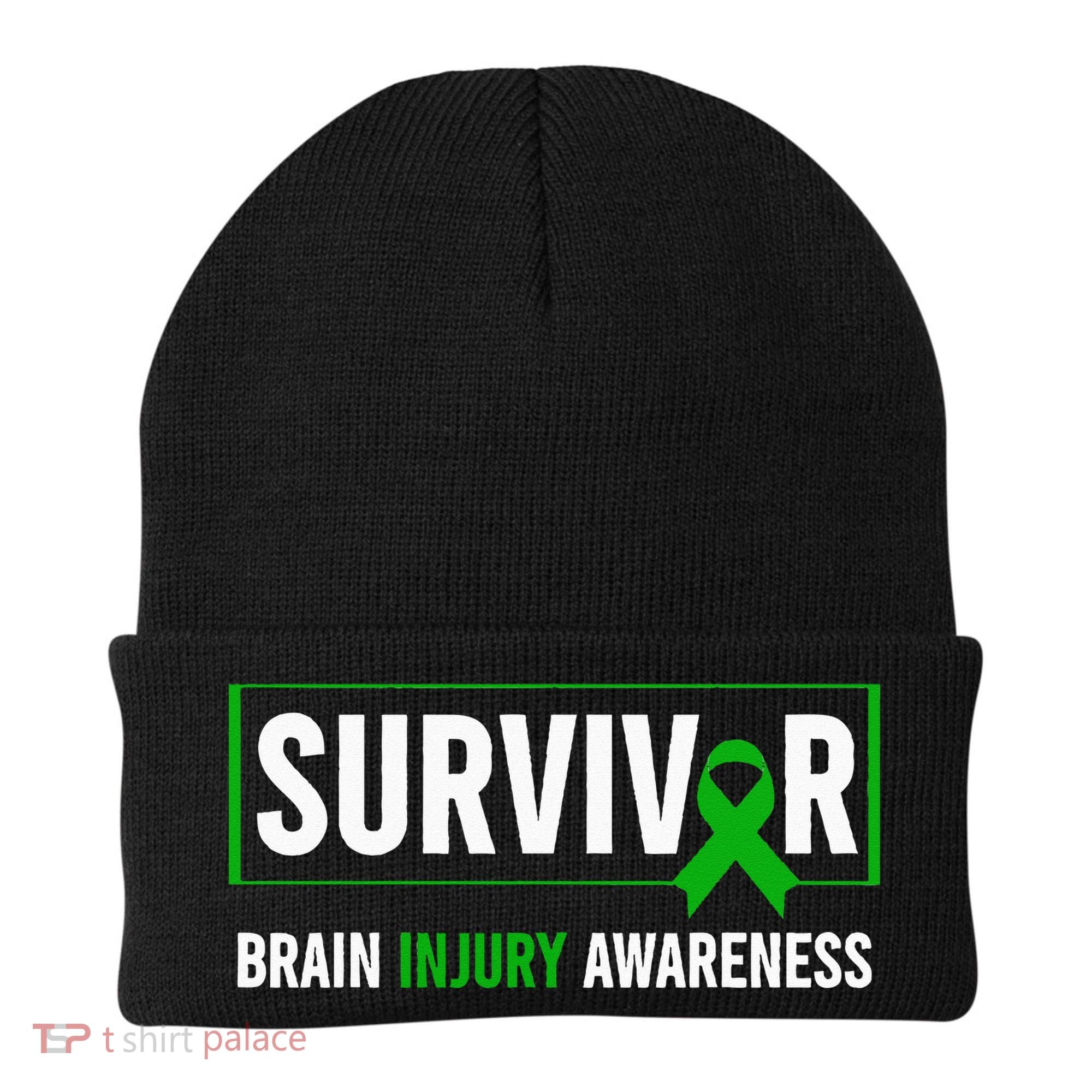 Traumatic Brain Injury Awareness Brain Injury Survivor Beanie