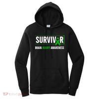 Traumatic Brain Injury Awareness Brain Injury Survivor Women's Hoodie thumb 0