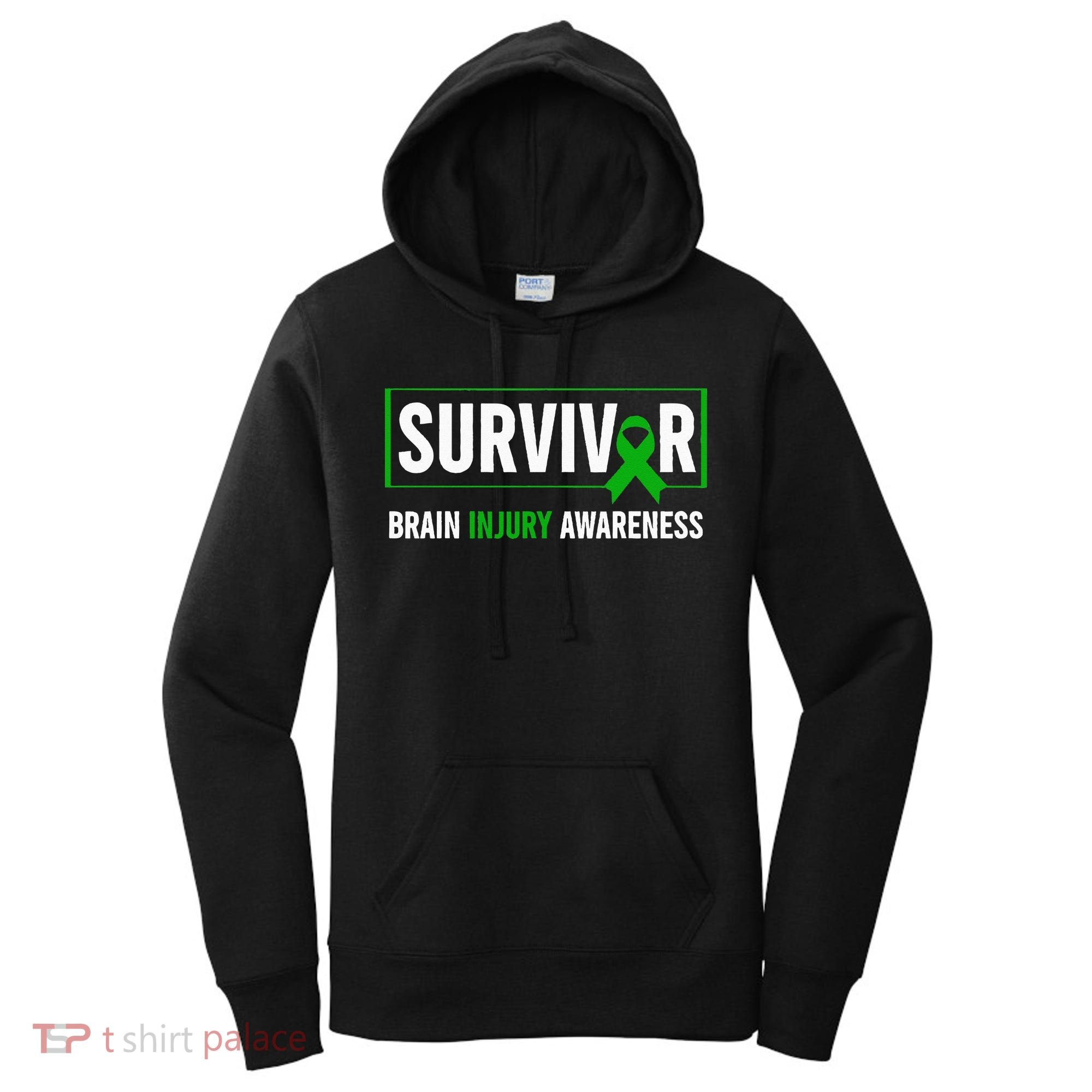 Traumatic Brain Injury Awareness Brain Injury Survivor Women's Hoodie