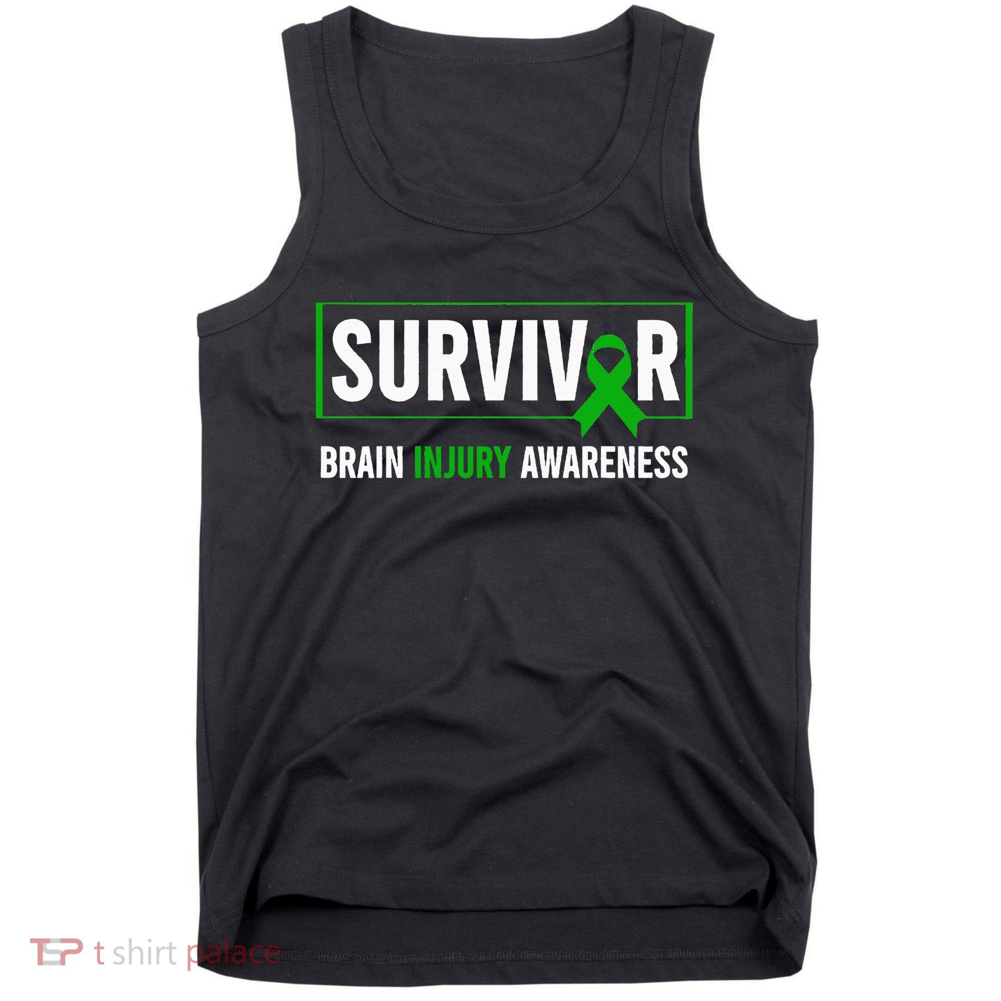 Traumatic Brain Injury Awareness Brain Injury Survivor Tank Top