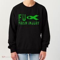 Traumatic Brain Injury Awareness Fu Traumatic Brain Injury Women's Sweatshirt thumb 0