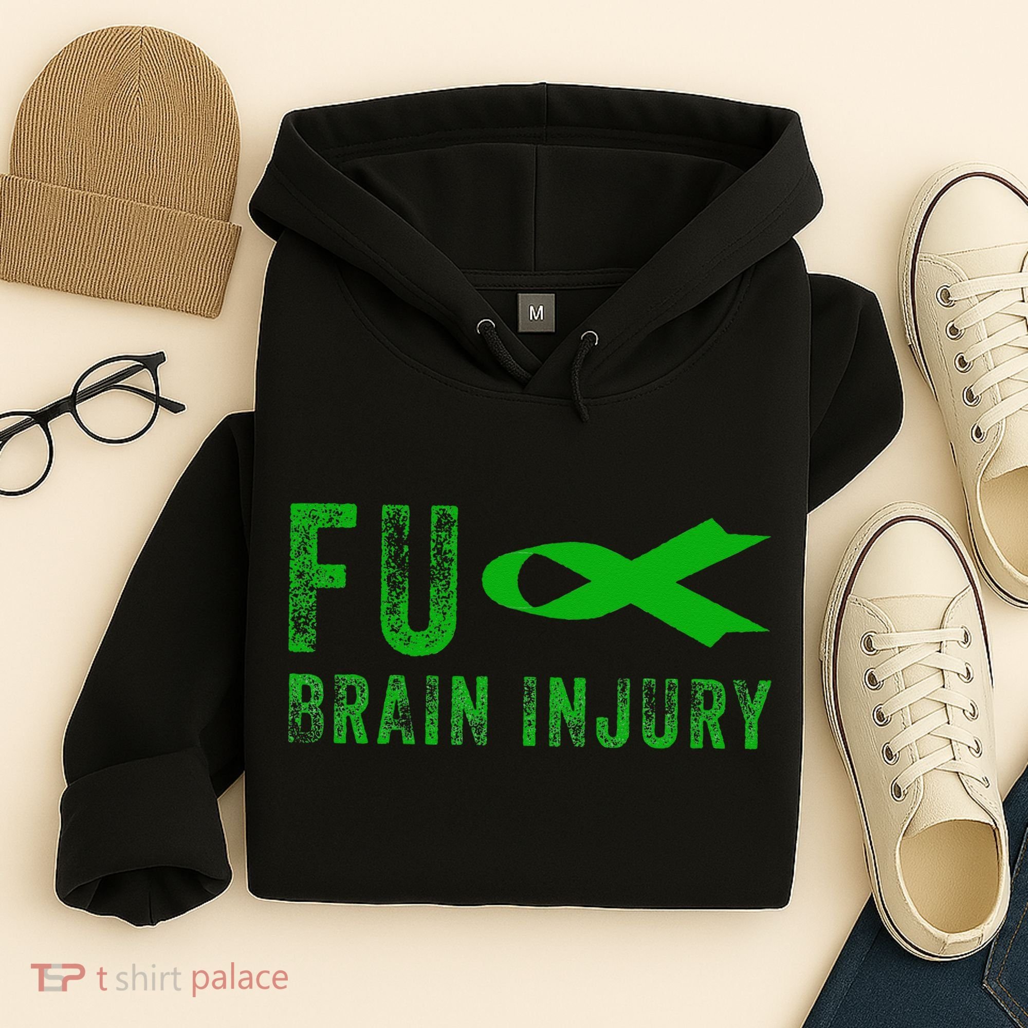 Traumatic Brain Injury Awareness Fu Traumatic Brain Injury Hoodie
