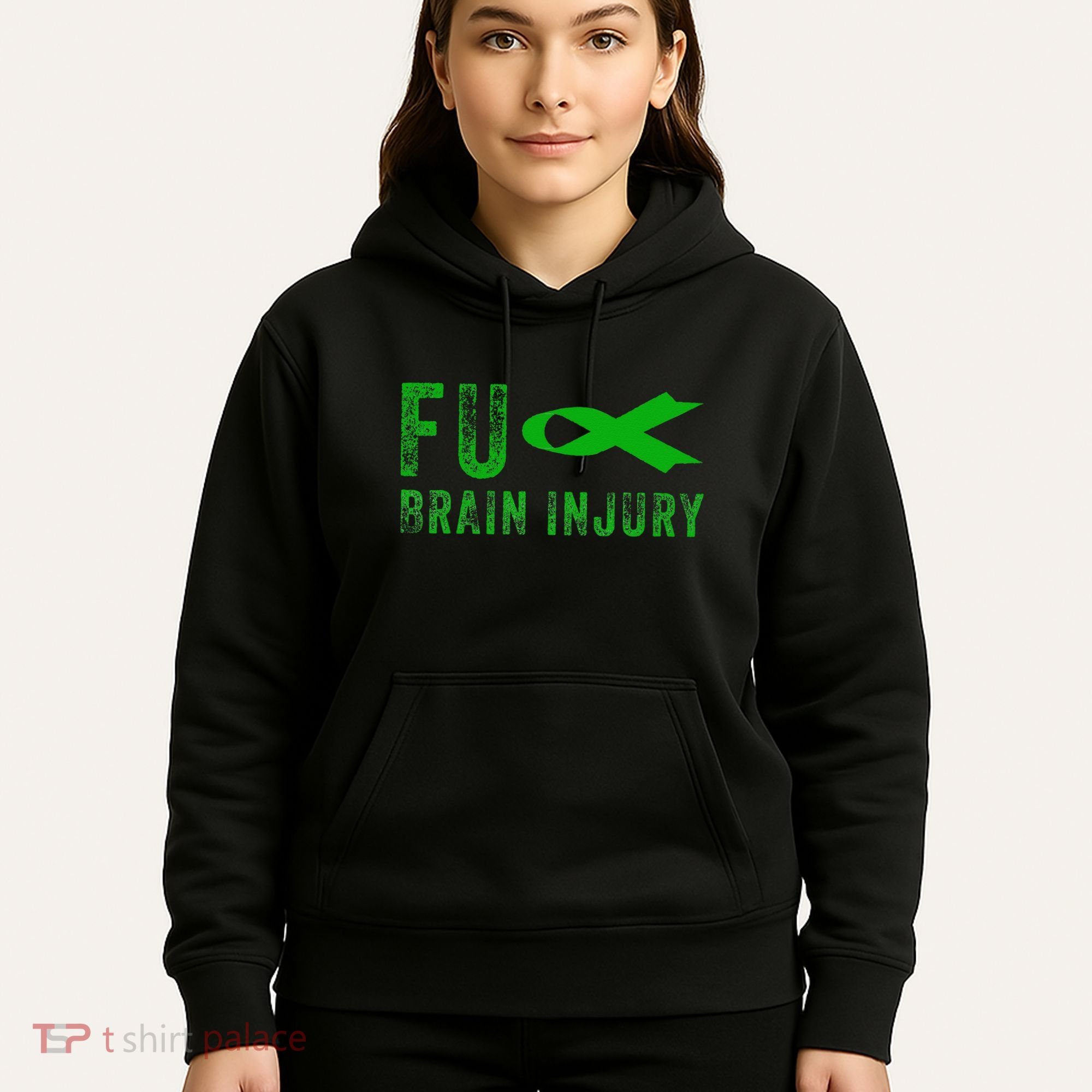 Traumatic Brain Injury Awareness Fu Traumatic Brain Injury Hoodie