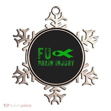 Traumatic Brain Injury Awareness Fu Traumatic Brain Injury Ornament