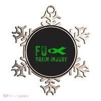 Traumatic Brain Injury Awareness Fu Traumatic Brain Injury Ornament thumb 0