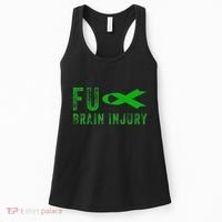 Traumatic Brain Injury Awareness Fu Traumatic Brain Injury Women's Tank Top thumb 0