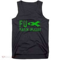 Traumatic Brain Injury Awareness Fu Traumatic Brain Injury Tank Top thumb 0