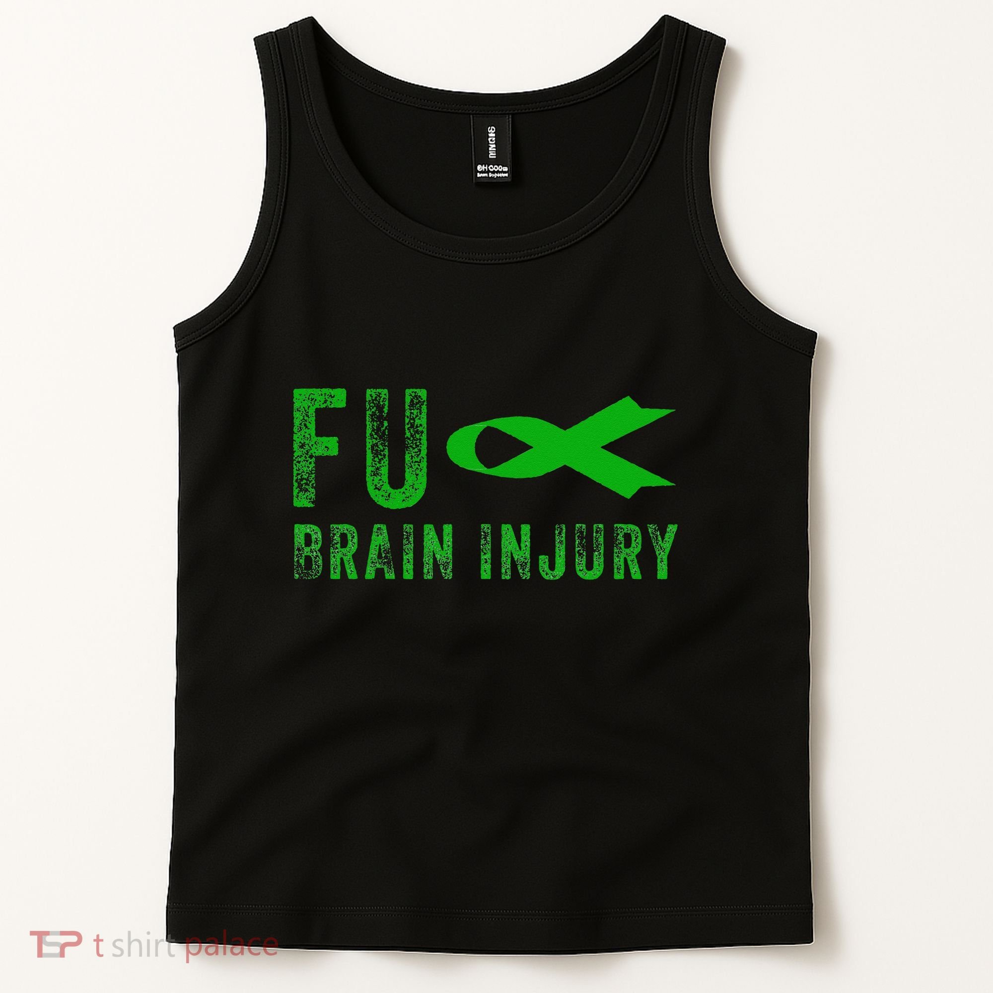 Traumatic Brain Injury Awareness Fu Traumatic Brain Injury Tank Top