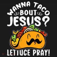 Taco Bout Jesus Lettuce Pray Taco Lover Viva México Kids Sweatshirt thumb 2
