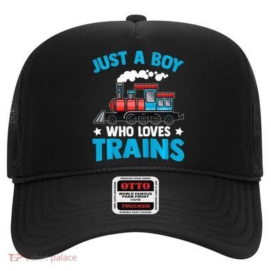Train Birthday Just a who loves Trains Hat
