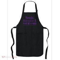 Thankful Blessed & Kind Of A Mess Apron thumb 0