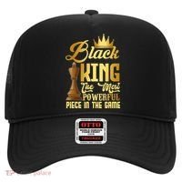 The Black King Is The Strongest Figure In The Game Chess Hat thumb 0