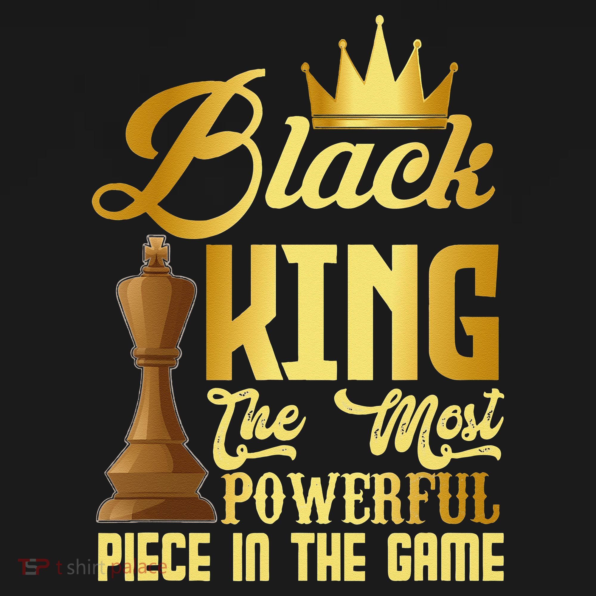 The Black King Is The Strongest Figure In The Game Chess Kids Sweatshirt