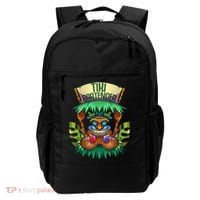 Tiki Bartender Kahuna Tropical Drinks Cocktails Luao Party Backpack thumb 0